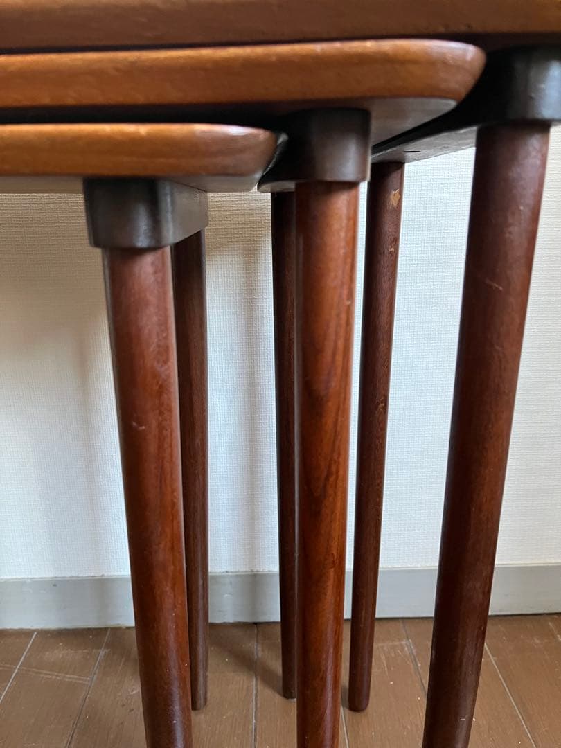 KUNIKO　デンマーク　ヴィンテージ 　キドニーネストテーブル