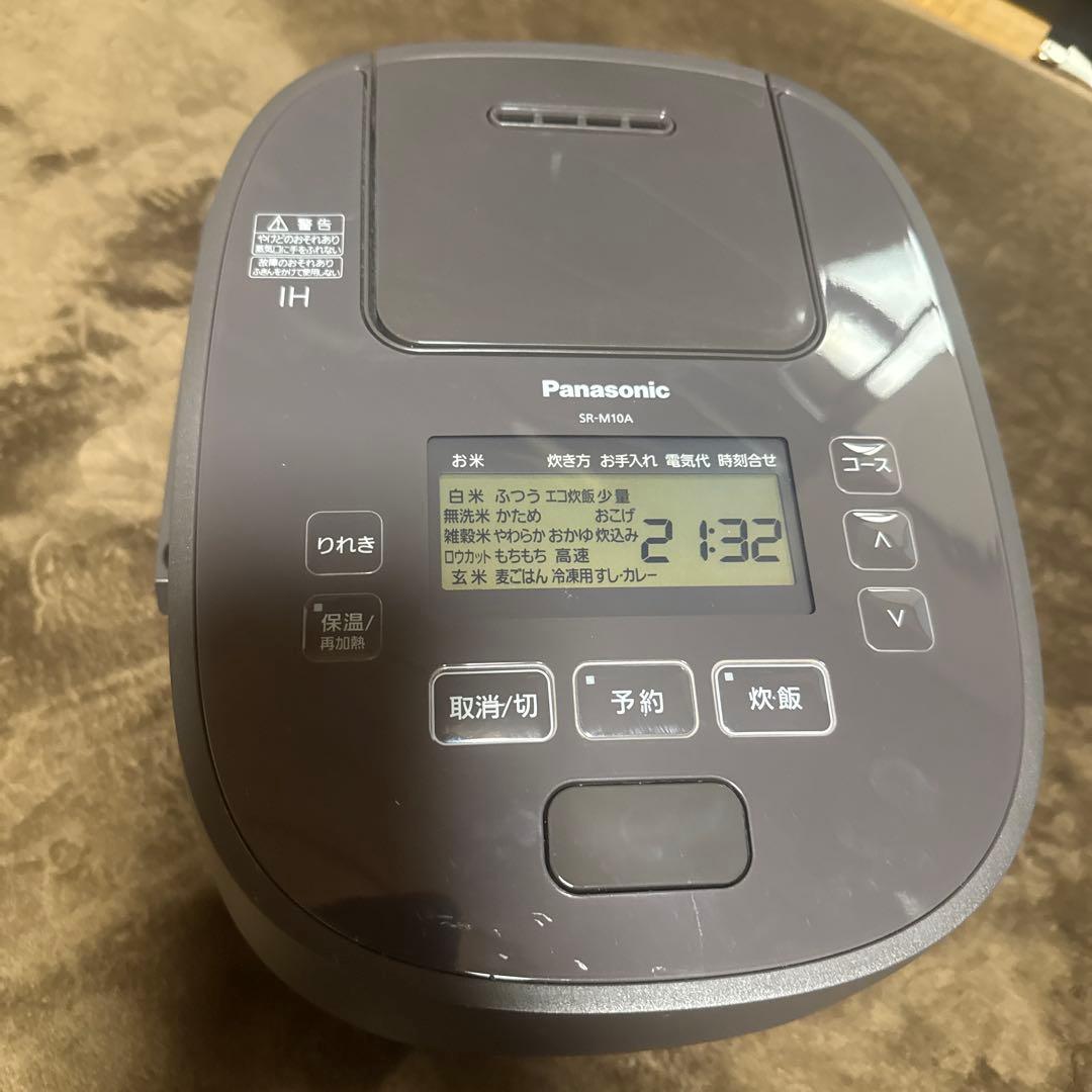 値下げ2024年製 Panasonic SR-M10A炊飯器