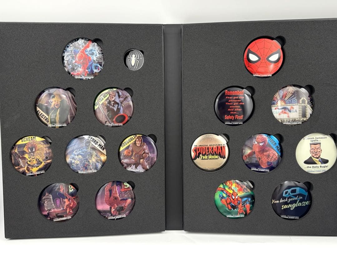 スパイダーマン　USJ ファイナル　缶バッジセット