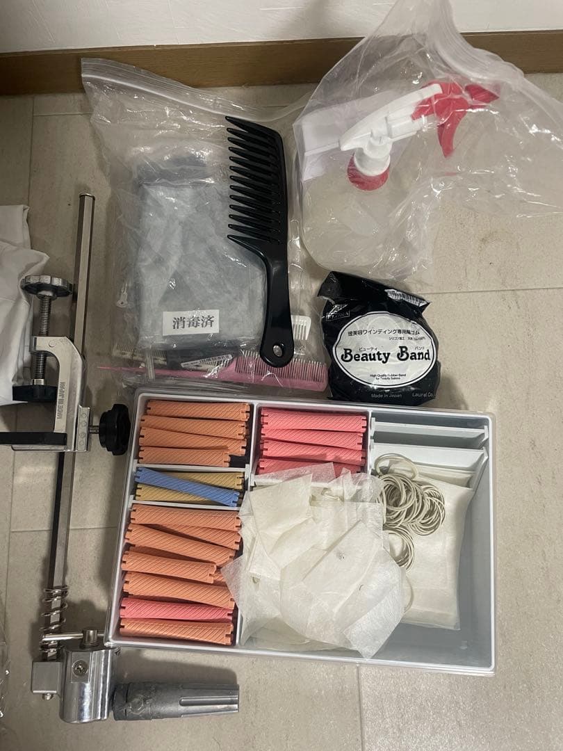 美容師 美容学生 教材セット国家試験 ワインディング　セット