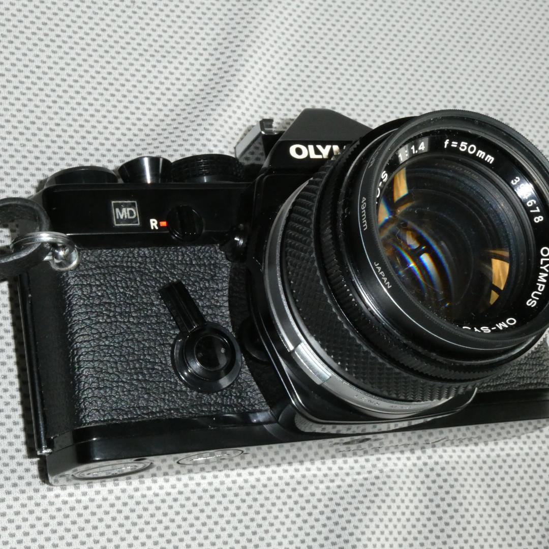 美品　OLYMPUS OM-1 一眼レフカメラ 50mm F1.4レンズ付き