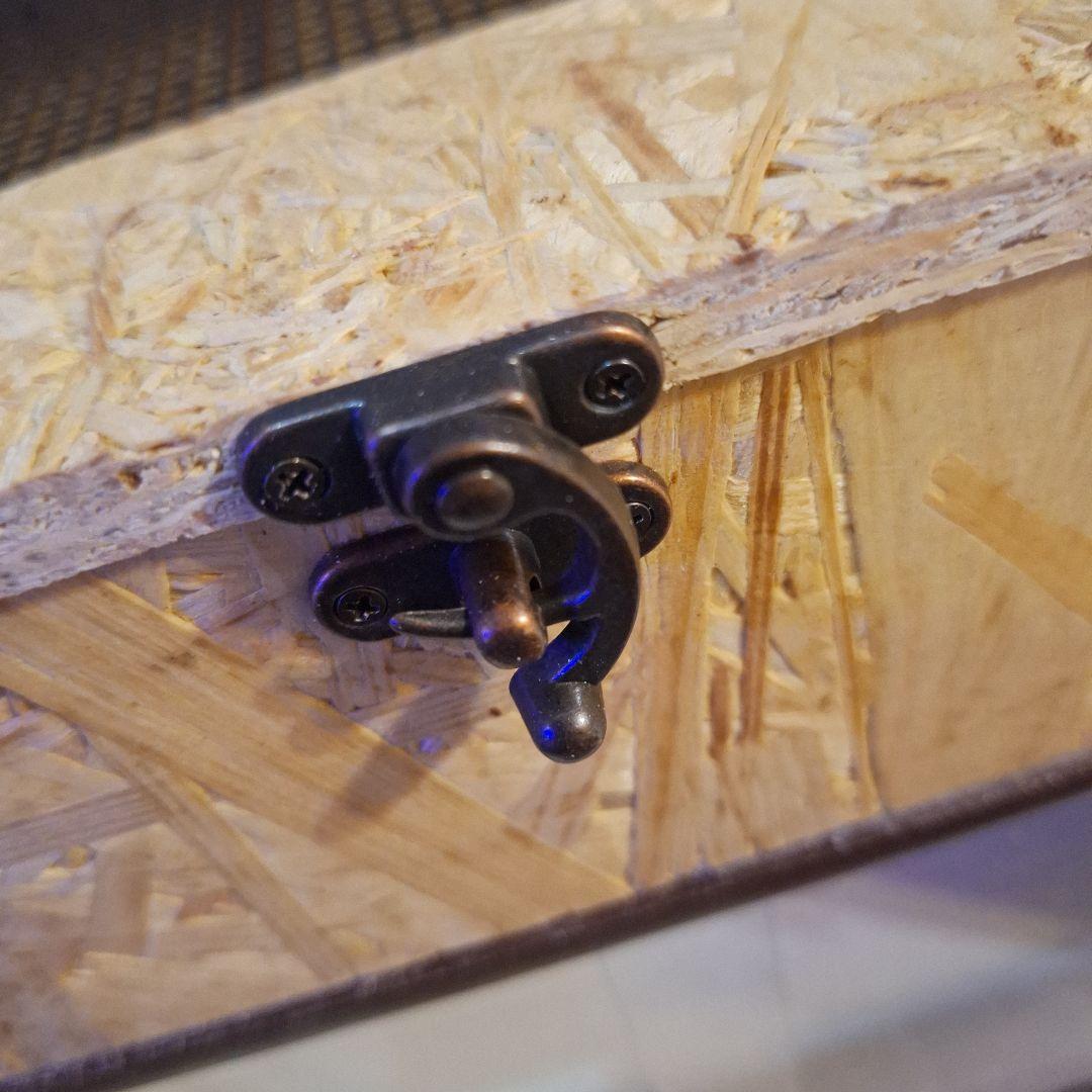 機能充実！OSB木製ケージ(未使用)②