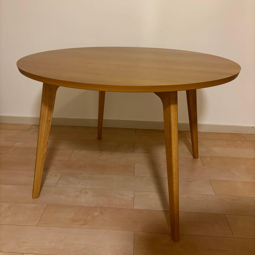 【ベルメゾン】集える円形ダイニングテーブル ＜直径約110cm＞＜4人用＞