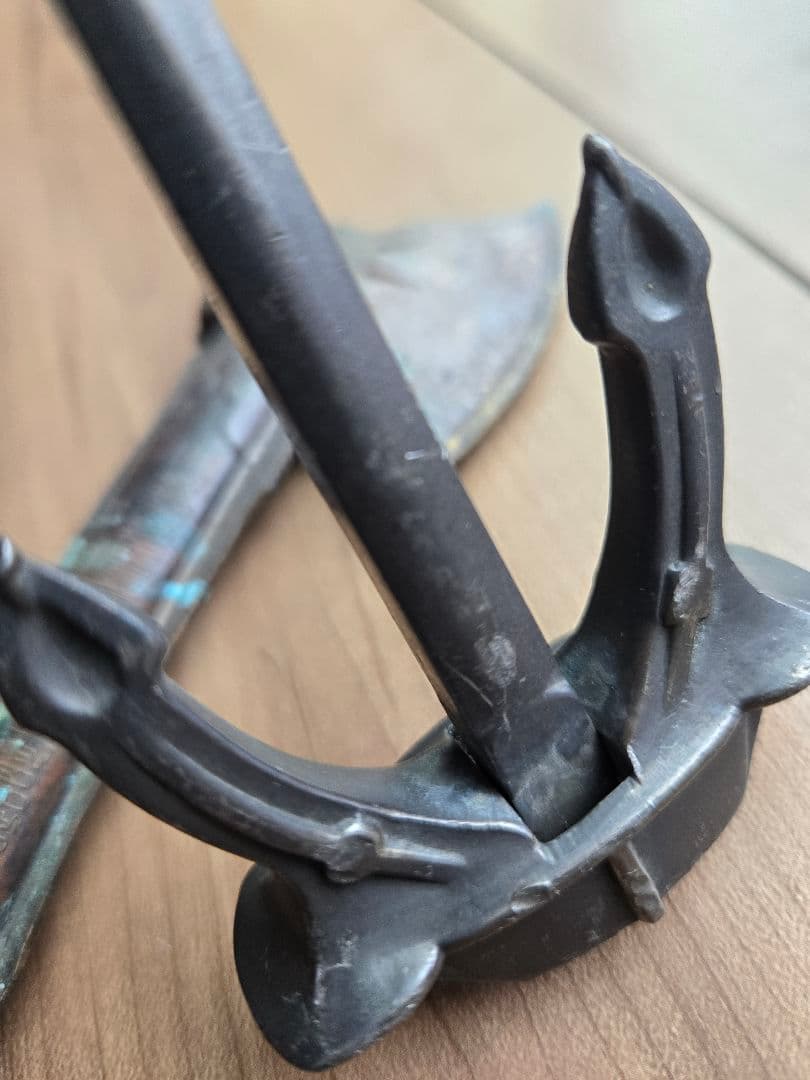 実物　日本海軍　軍艦進水式記念品(A) 鳥海　羽黒　セット