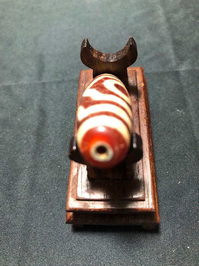 あんこ、秘蔵紅天珠‼️西蔵老礦古代伝承紅三眼天珠