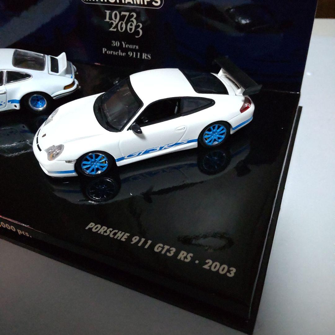 ポルシェ911 RSR ポルシェ911 GT3 RS ２台セット ミニチャンプス