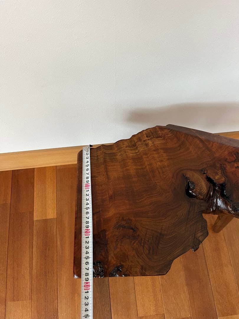 欅（けやき）スツール　無垢材