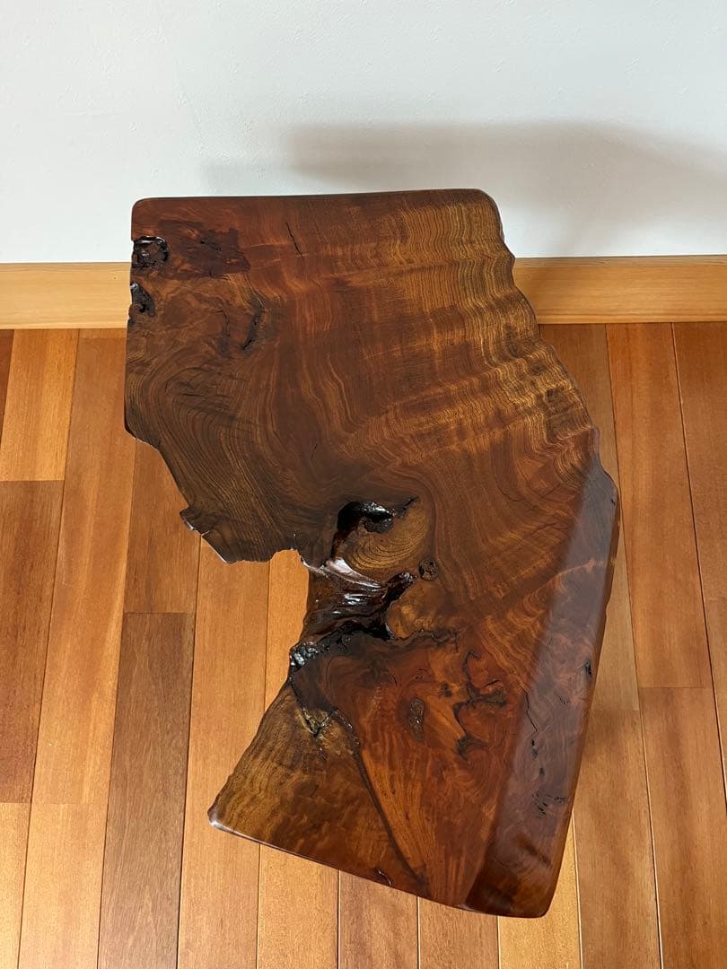 欅（けやき）スツール　無垢材