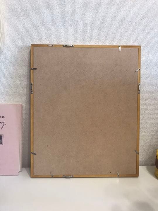 額付き手書きアート