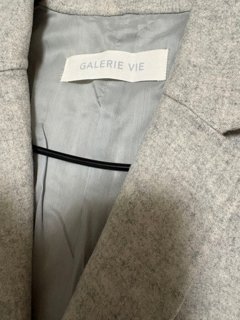 【美品】GALERIE VIE ライトメルトンチェスターコート