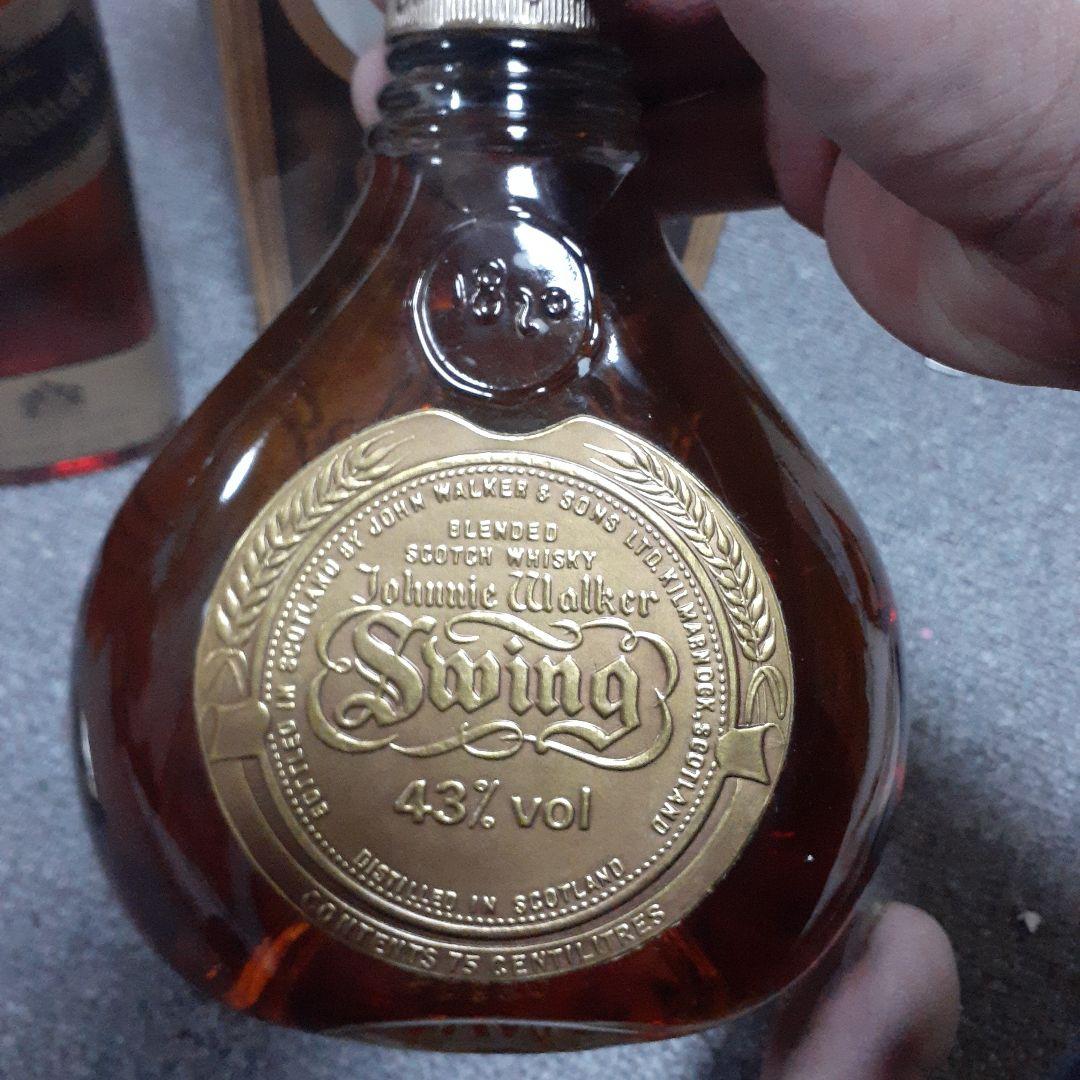 古酒　Johnnie Walker Black Label 12年 全4本セット