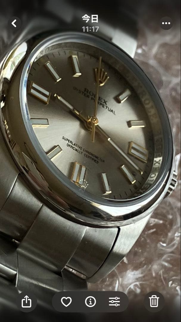 自動巻きメンズ　36mm