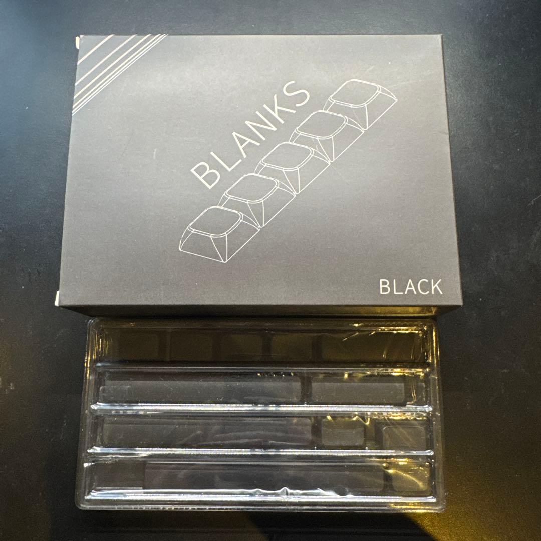 PBS Blanks Blackキーキャップ