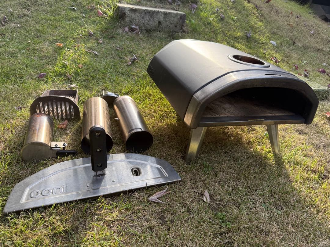 Ooni Fyra 12 ポータブル　ピザ釜　別売ピザピール付　キャンプ