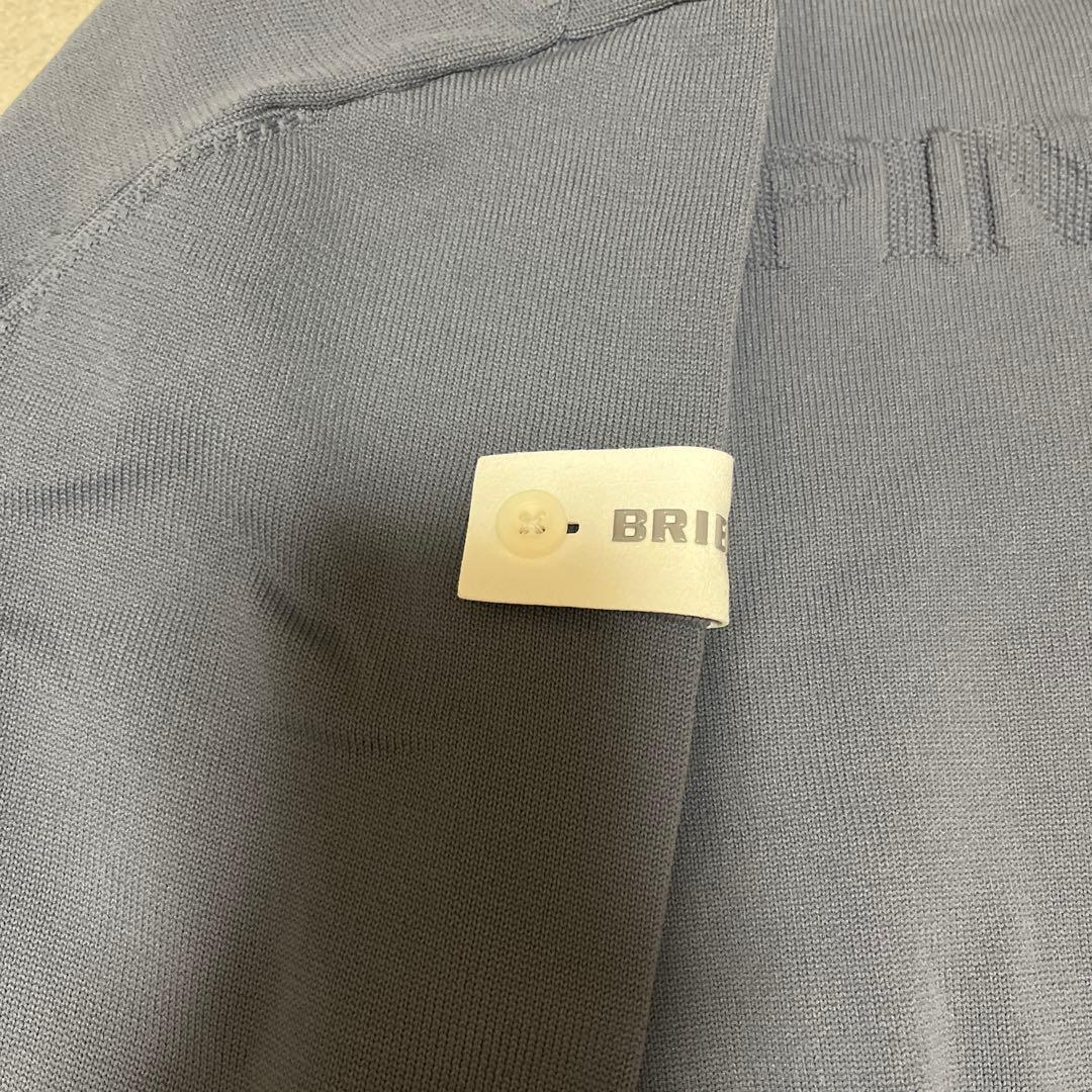 【新品】BRIEFINGゴルフ　レディース　グレー　クルーネックニット　M