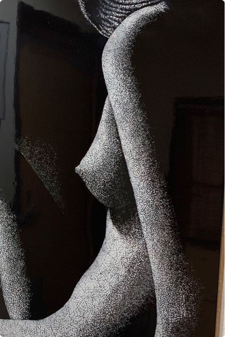 希少　卵殻アート　エッグアート　一点物　逸品　ギャラリー買取品