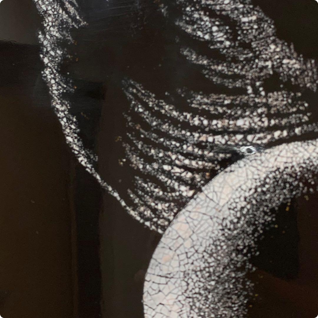 希少　卵殻アート　エッグアート　一点物　逸品　ギャラリー買取品