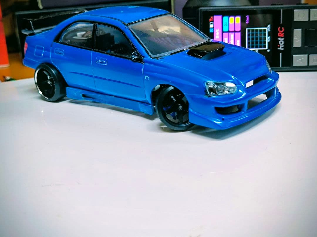 蚊車 ドリラジ タミヤ Subaru WRX STI RWD 1:24