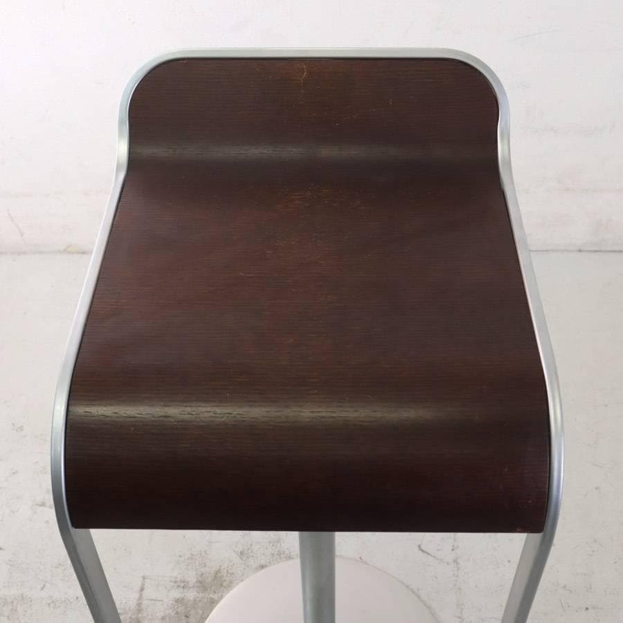 2脚まとめ買い2 イタリア製 ラパルマ レム ハイスツール 板座 オーク突板