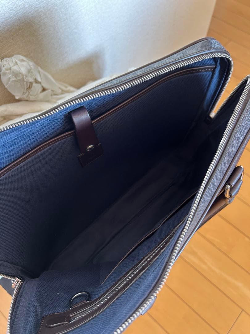 ダンヒル ビジネスバッグ LEATHER SINGLE DOCUMENT