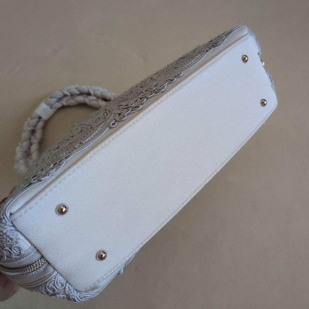 yasuyasu様【未使用品】コード刺繍ハンドバッグ 定価¥38,500