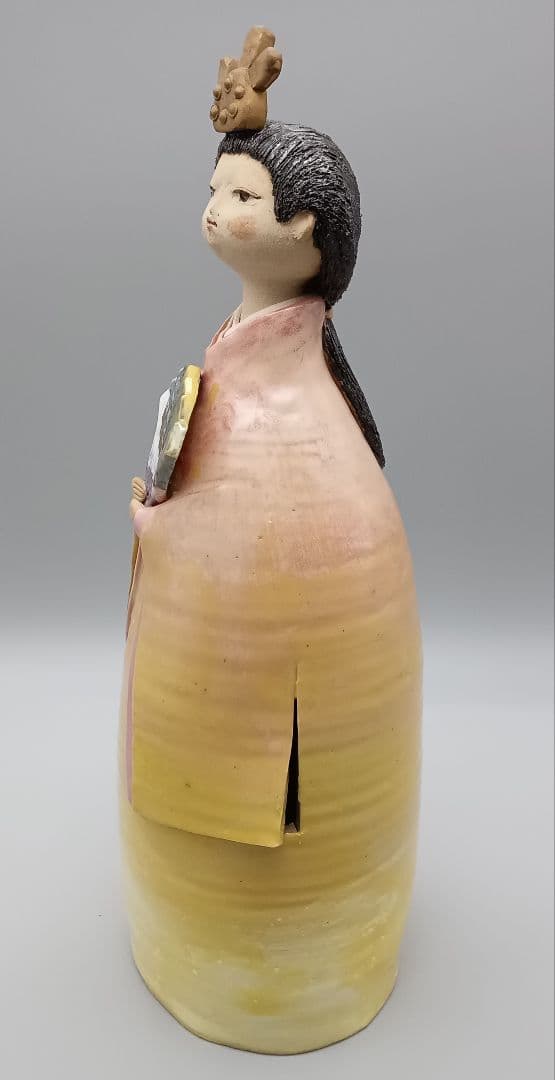 雛人形 ひなまつり お雛様 ポタリーメルヘン 大きめ 作家もの