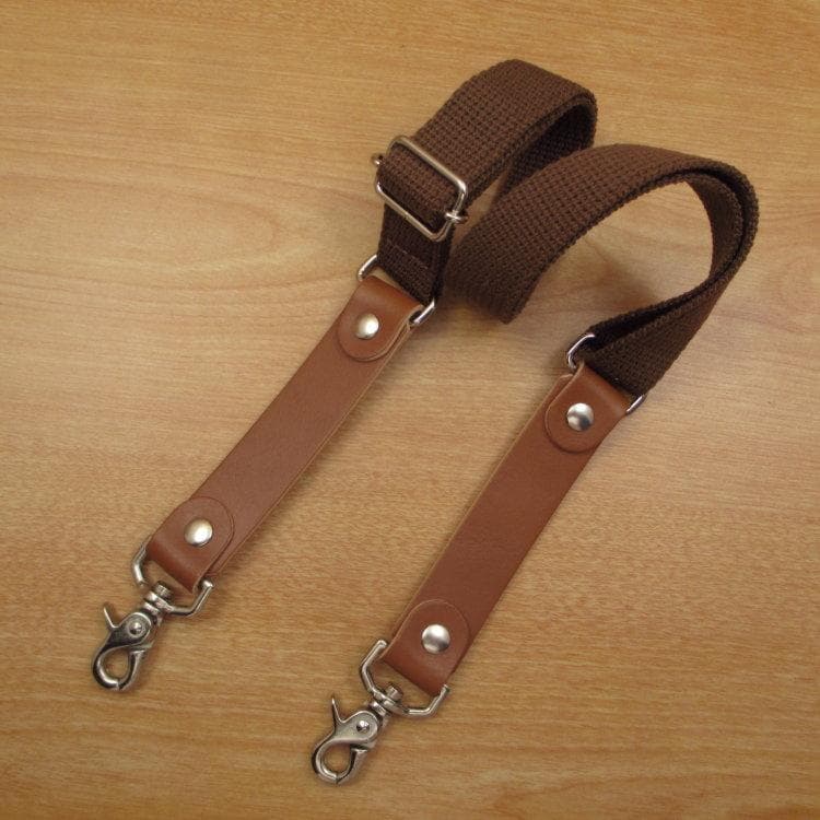 キャメル＆ディープグリーン　９丁差し　本革シザーケース　SCA-243/CCA