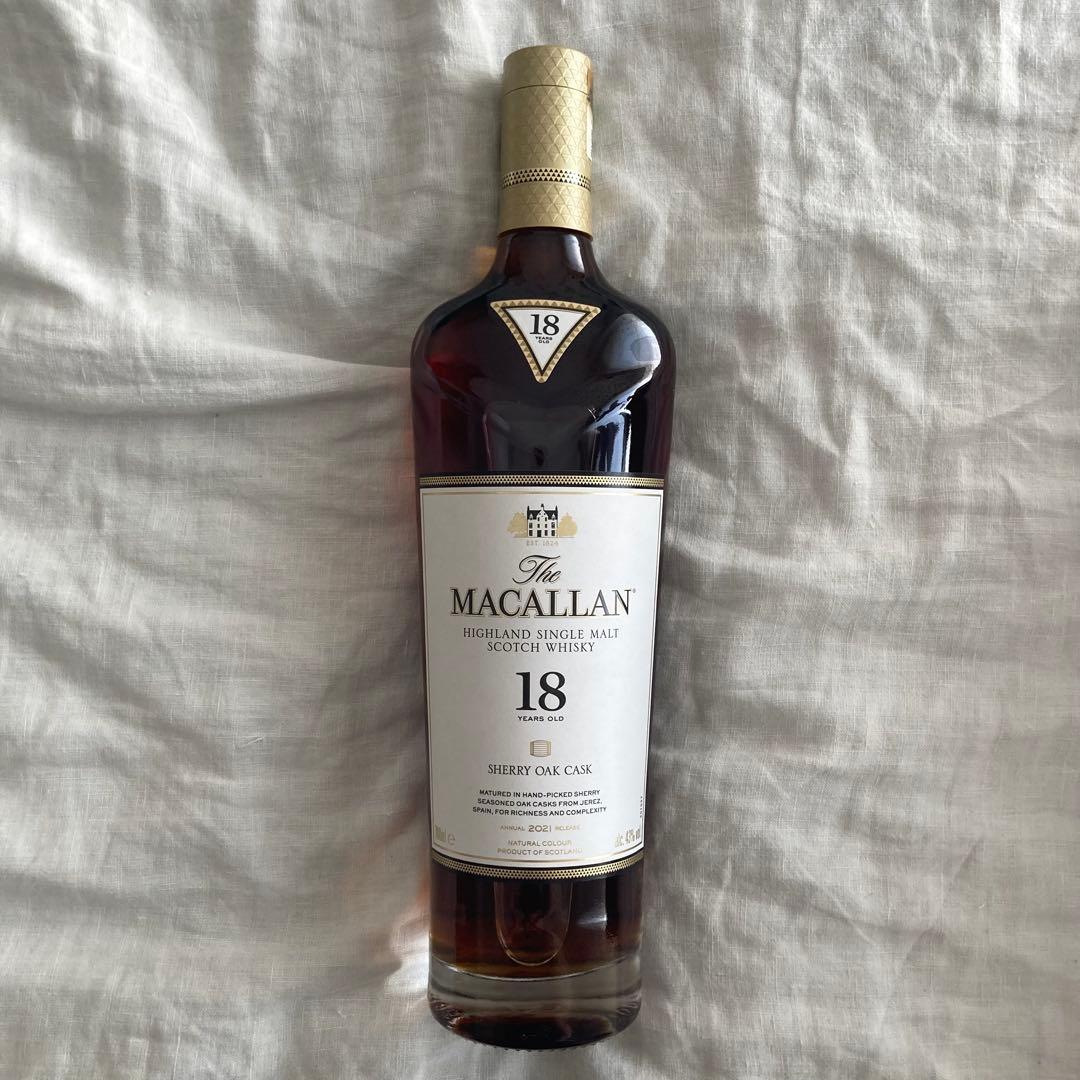 マッカラン18年　シェリーオーク　2021年