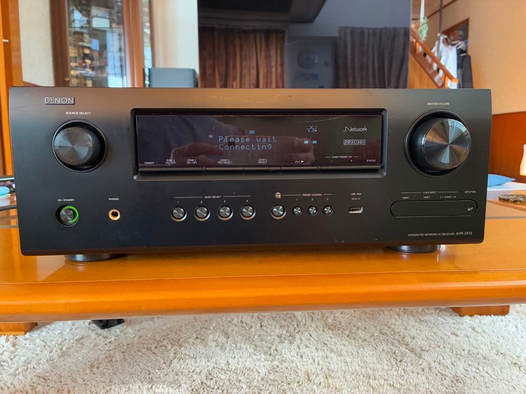 Denon AVサラウンドレシーバー 7.2ch ブラック AVR-3312-K