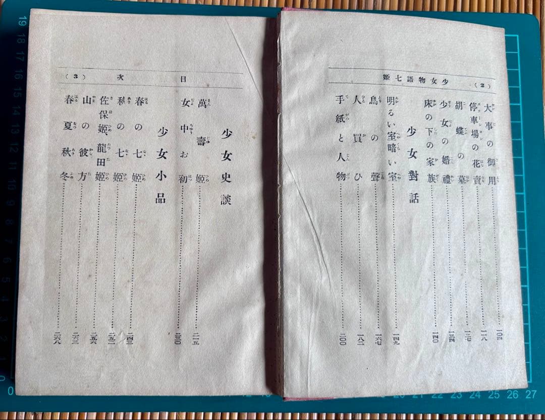 少女物語 なゝ姫 河井醉茗 著 大正2年発行