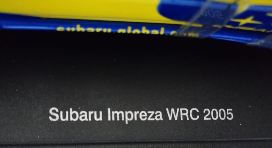 スバルインプレッサWRC・2005（ラリーメキシコ勝者）・P.ソルベルグ・未展示