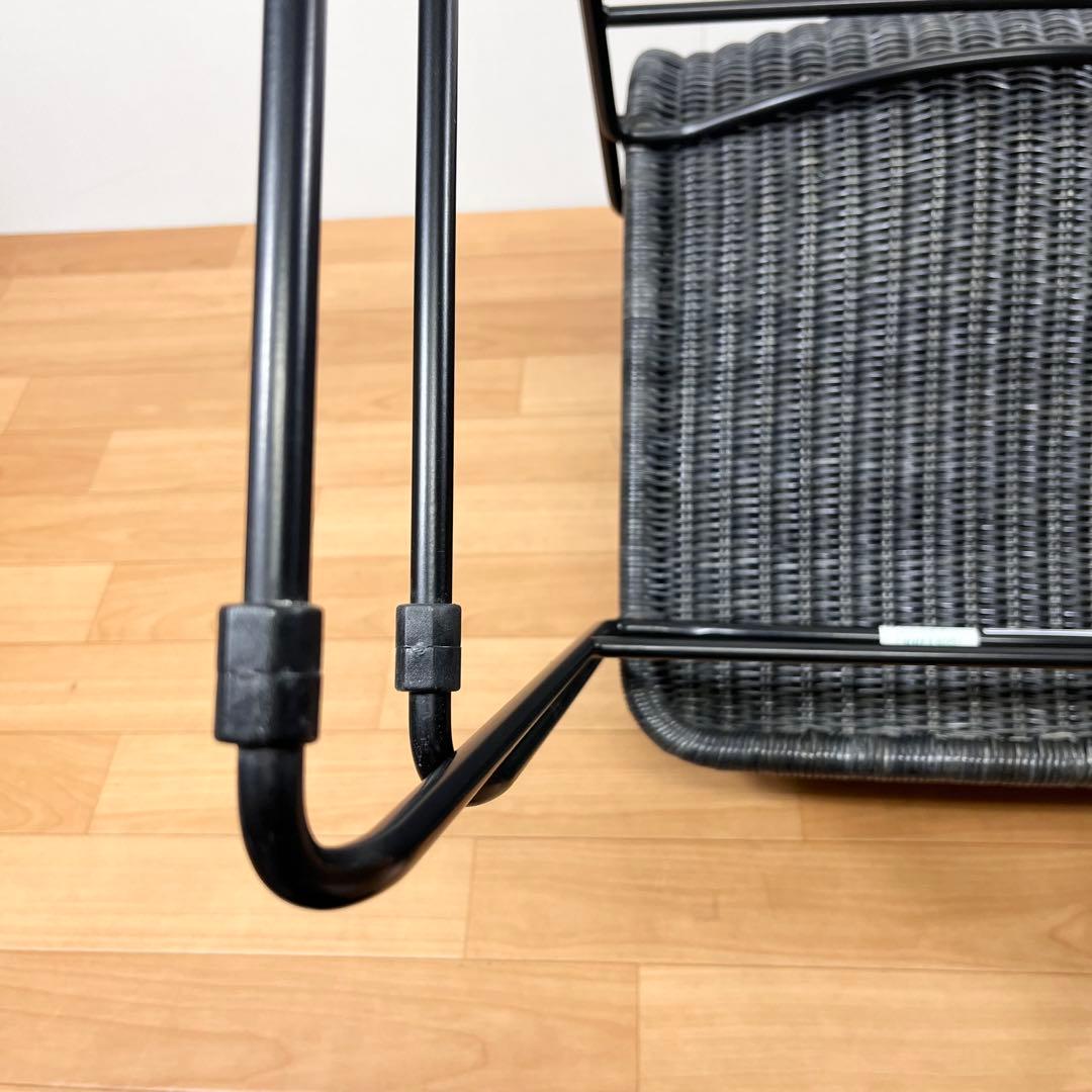 【展示未使用】Oliver オリバー　正規品　藤 ラタンチェア 2脚セット