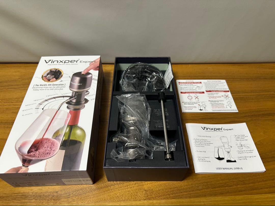 Vinxper Expert 電動ワインエアレーター