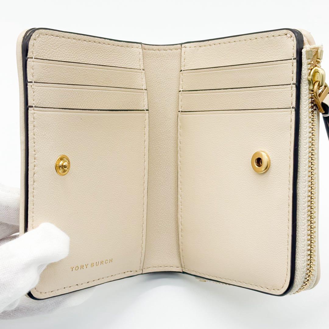 ♡未使用♡トリーバーチ 折り財布 キラ シェブロン バイフォールド ウォレット