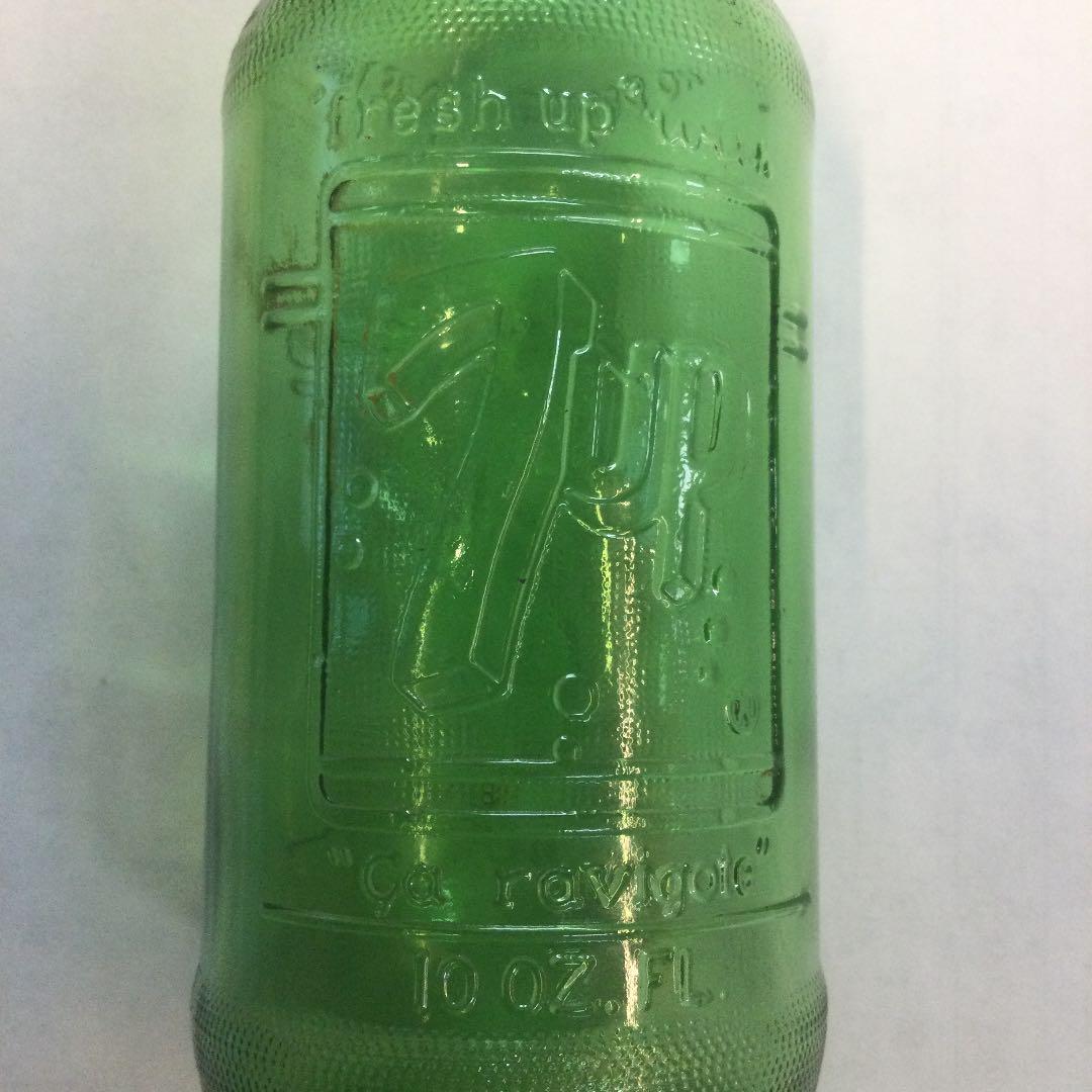 7up セブンアップ　ヴィンテージボトル　1960年代　美品