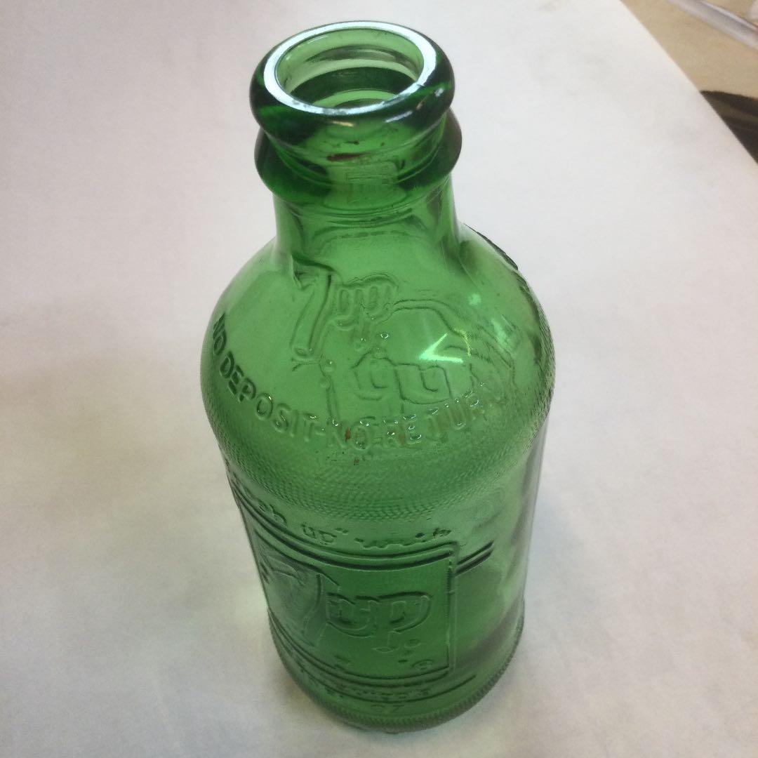 7up セブンアップ　ヴィンテージボトル　1960年代　美品