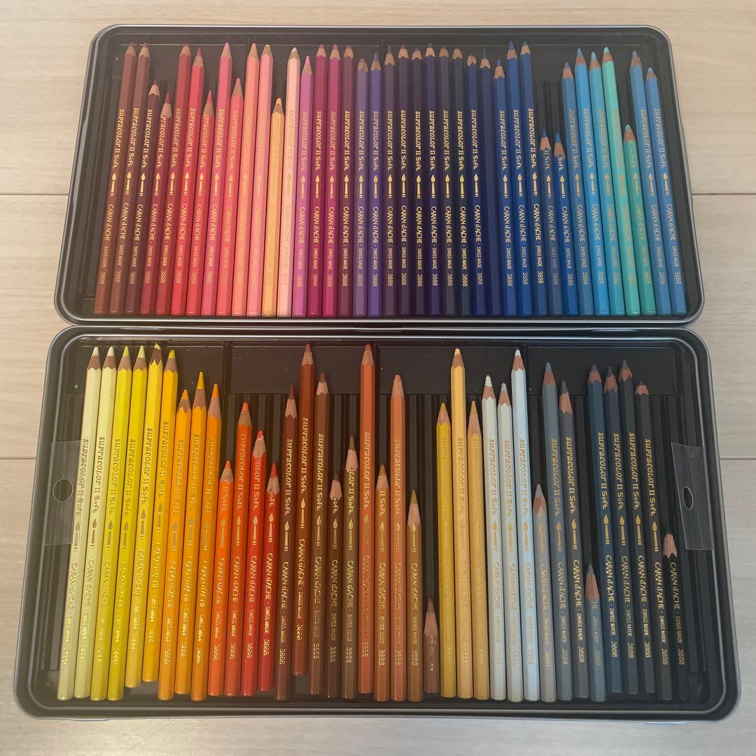 カランダッシュ　スプラカラーソフト　水彩色鉛筆　120色
