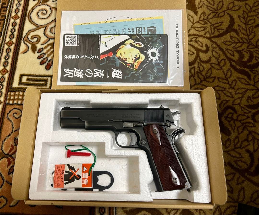 ウエスタンアームズ　ライバック　1911 米国へレッツ製ココボログリップ