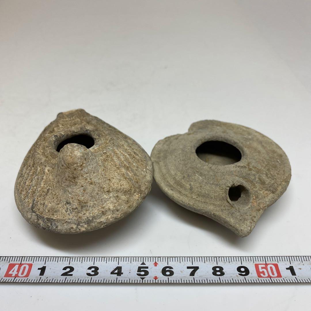 BC4000年　パルミラ　ルタゴ遺跡出土品4点　東さ7-1009①