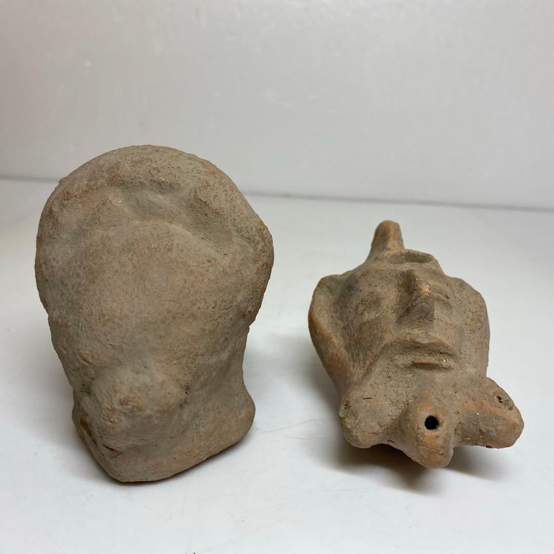 BC4000年　パルミラ　ルタゴ遺跡出土品4点　東さ7-1009①