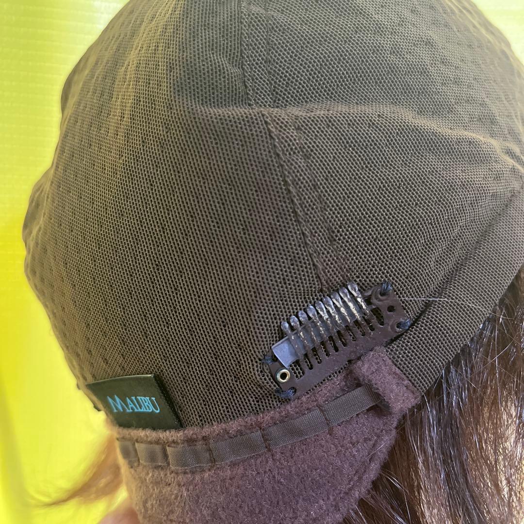 大幅値下げ⭐︎マリブウィッグ　ショートボブ人毛MIX／値下げ交渉可