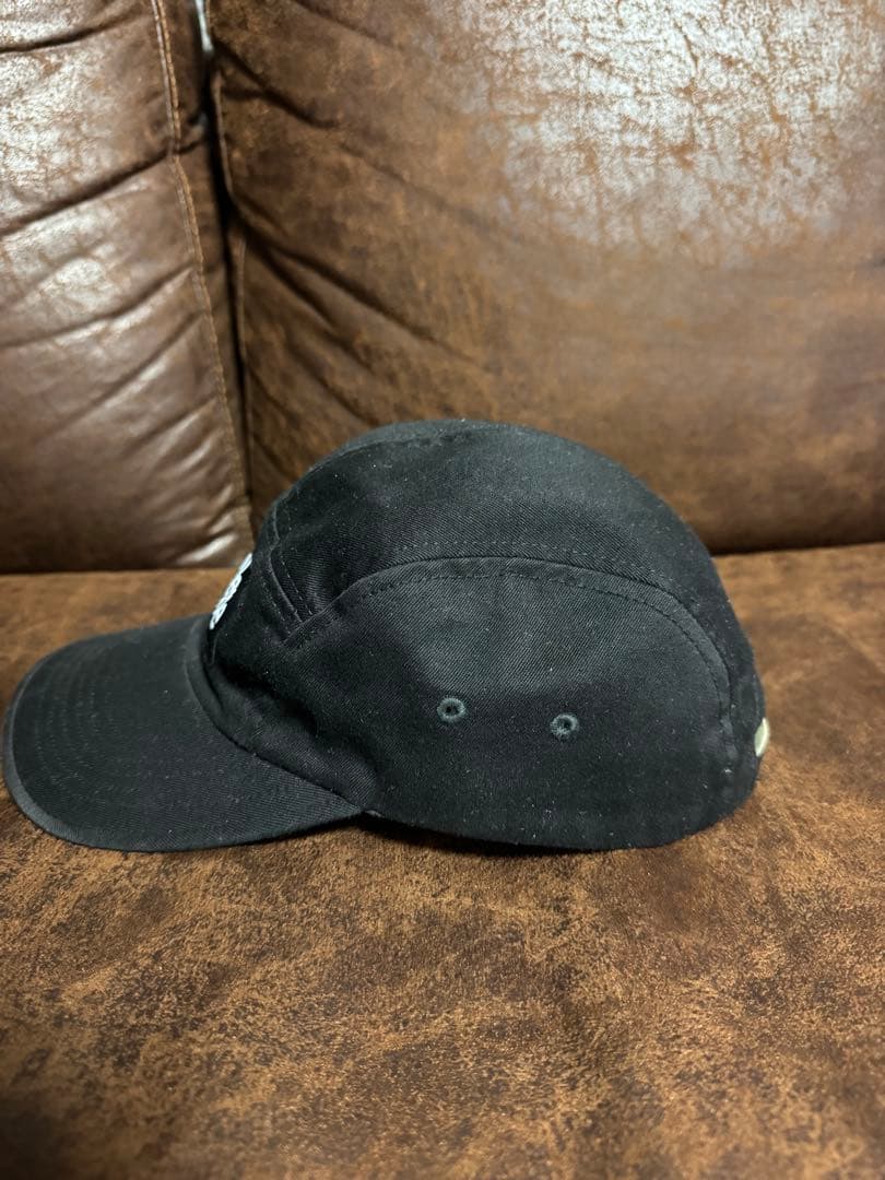 シュプリーム　チノ　キャンプキャップ　ジェットキャップ　ブラック　黒　24FW