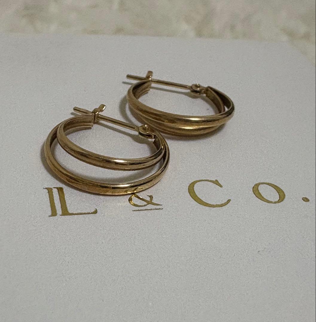 Jewel closet by L&Co. 2連風フープピアス※ yuko