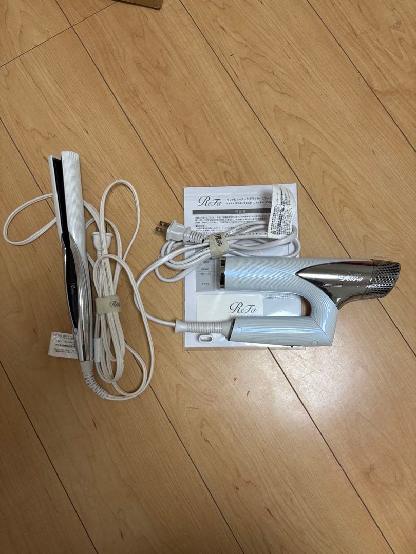 【ジャンク品】ReFa ビューテックドライヤースマートRE-AN-02Aホワイト