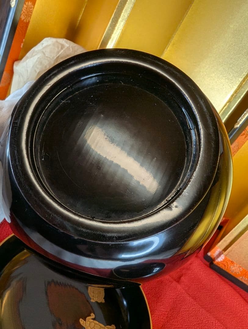 「こちらは専用出品です」明治時代 輪島塗 金蒔絵 椀 2客