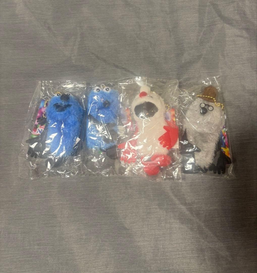 パペットスンスン ボールチェーンマスコット 全4種セット