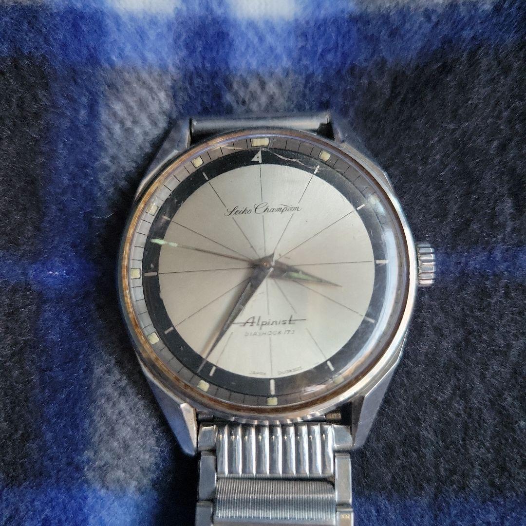 希少SeikoAlpinist 1stModel 稼働品