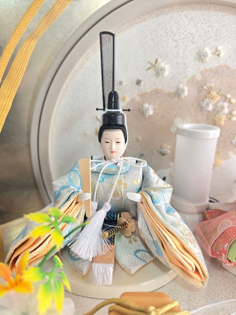 【一点限り】雛人形 ケース飾り　K61