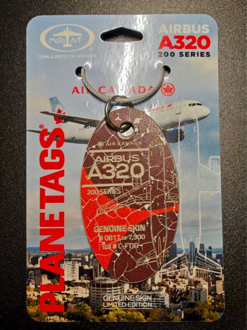 エア・カナダ Planetags A320-211 C-FTJ ロゴカット