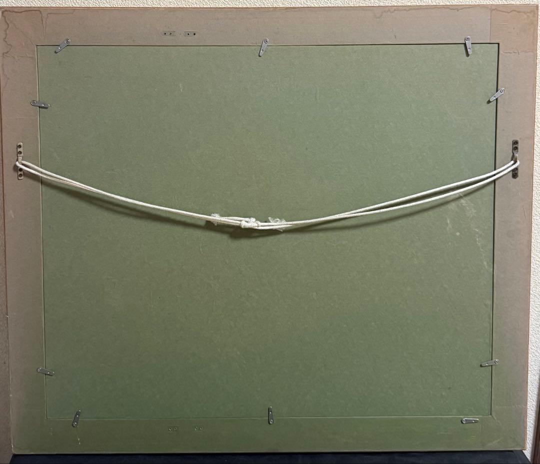 宇宙と音楽　幻想的な風景と人物鉛筆画 （豪華なフレーム付き）　インテリア